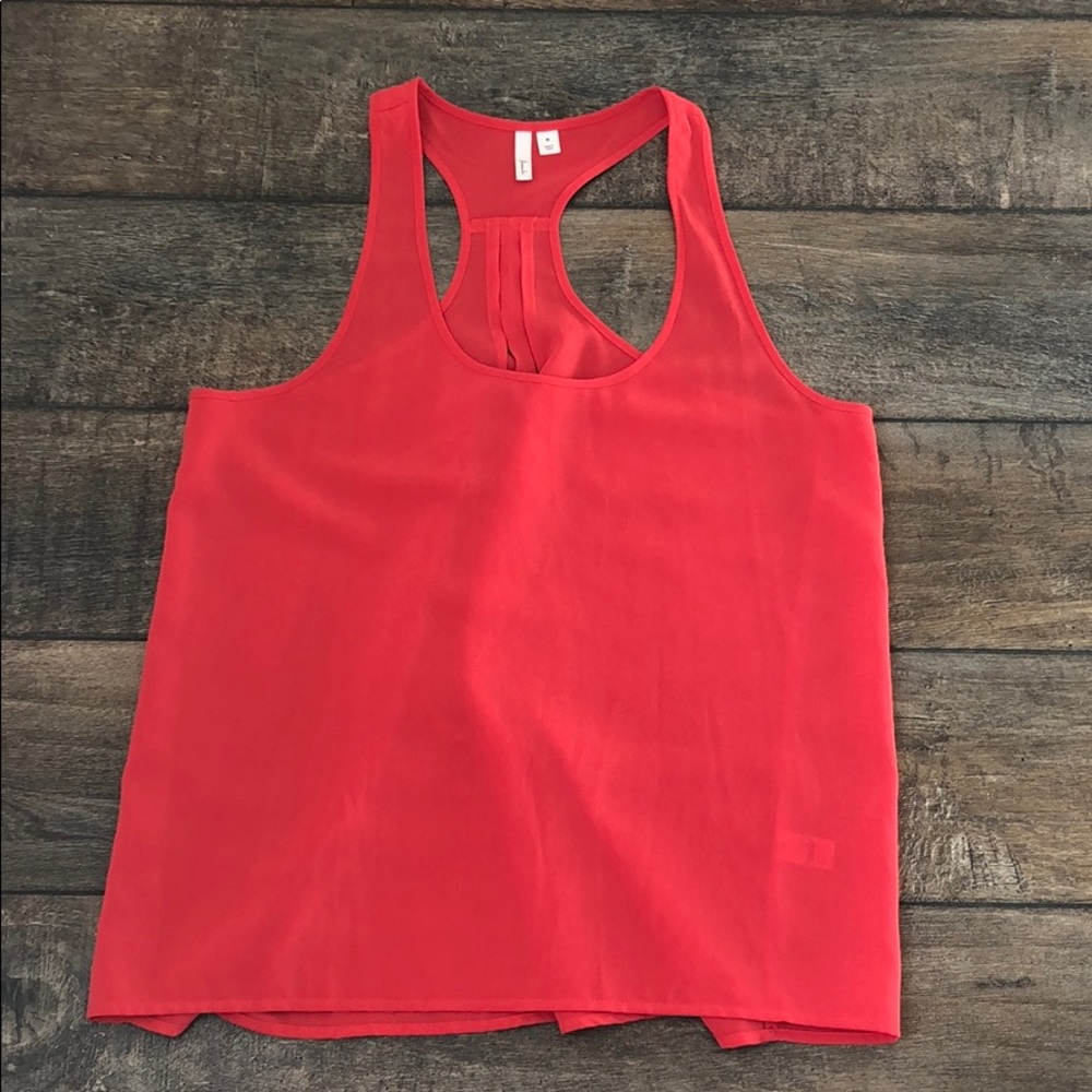 Coral Racerback Top